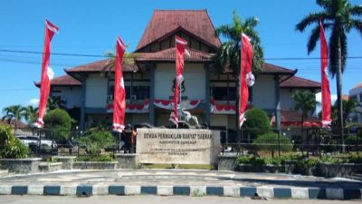 Kantor Dewan Perwakilan Rakyat Daerah (DPRD) Kabupaten Sumenep.