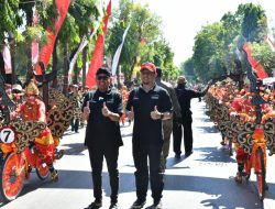 Meriahkan HUT RI Ke-78, Pemkab Sumenep Gelar Festival Sepeda Hias