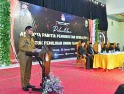 Sambutan di Pelantikan PPS, Bupati Sumenep Sebut KPU Sudah Bekerja dengan Baik