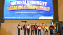 Tim Debat Universitas Jember Raih Posisi Pertama di Ajang NUDC 2023