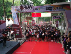 Ribuan Peserta Semarakkan UNEJ Law Run For Justice