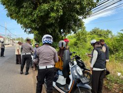 Satlantas Polres Sumenep Gelar Operasi Gabungan di Sejumlah Jalan Raya