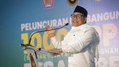 Dari Ponpes Syaichona Cholil, Cak Imin Luncurkan 1.000 Dapur MBG untuk Santri