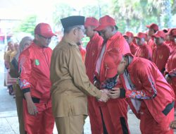 Lepas Kontingen Porprov Jatim 2025, Bupati Fauzi Titip Nama Harum Sumenep