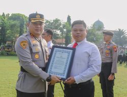 Prestasi Luar Biasa, 10 Anggota Polres Jombang Diganjar Penghargaan