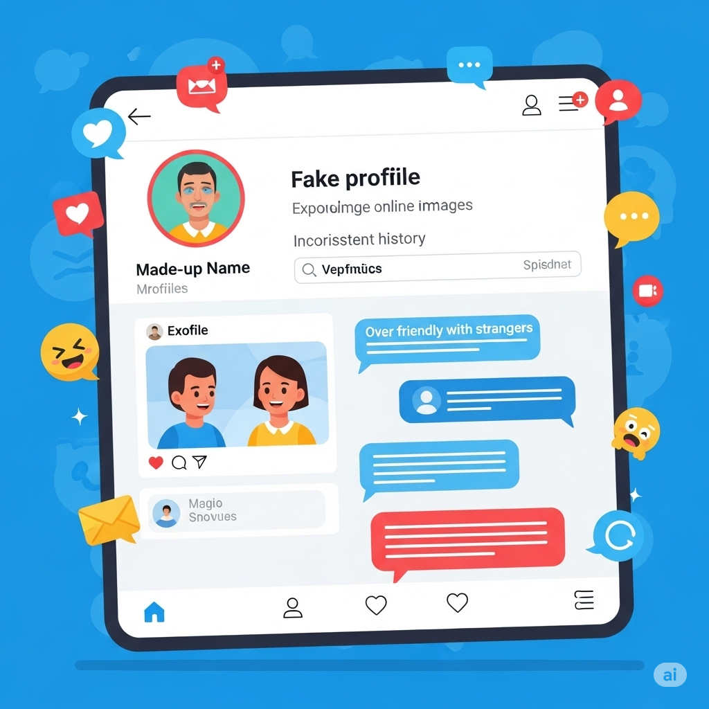 Ilustrasi Fake Akun