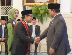 Gus Ipul dan Cak Imin Terima Penghargaan Bintang Mahaputra Adipurna dari Presiden