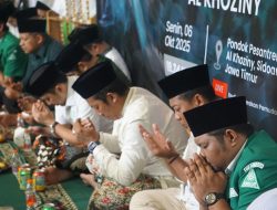 Ketum GP Ansor Hadiri Tahlilan di Ponpes Al Khoziny, Sampaikan Duka Cita ke Keluarga Korban