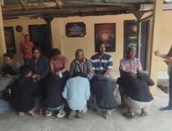 Polsek Mojoagung Amankan Enam Pengendara Konvoi Saat Jam Malam