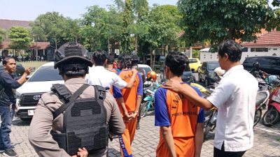Satreskrim Polres Jombang Amankan Duo Residivis Curanmor