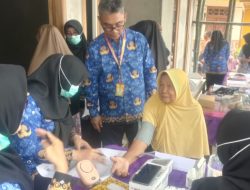 Kerjasama Dengan Posyandu Desa, Puskesmas Blimbing Gudo Gelar Cek Kesehatan Gratis Secara Rutin