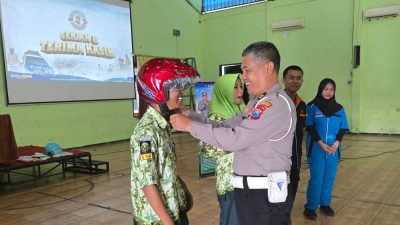 Satlantas Polres Jombang Gelar Polisi “Goes To School” di SMKN 3 Jombang, Bidik Generasi Muda Pelopor Keselamatan