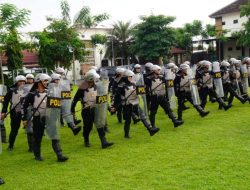 Polres Jombang Asah Kesiapan Hadapi Unjuk Rasa