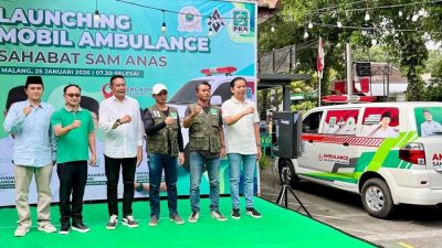 Wali Kota Malang dan Sekjen PKB Luncurkan Ambulans Gratis