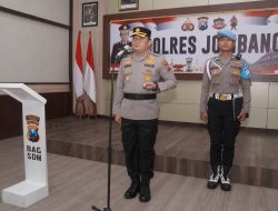 Kapolres Jombang Pimpin Sertijab Wakapolres hingga Kasat Lantas, Fokus Pengamanan Jelang Ramadhan