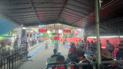 Ratusan Pembalap Ikuti Rookie Drag Competition Kapolres Jombang Cup