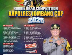 Kapolres Jombang Inisiasi Rookie Drag Competition 2026 untuk Tekan Balap Liar