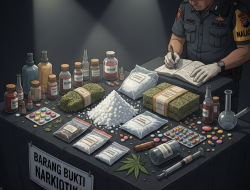 Dramatis! Aksi Satresnarkoba Polres Ngajuk Ringkus Bos Kafe “Nyambi” Bandar Sabu