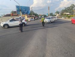 Rekayasa Lalu Lintas Berhasil Urai Kemacetan Satu Kilometer di Jalur Arteri Jombang