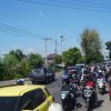 Antrean Kendaraan Mengular 1,6 Kilometer di Jalur Arteri Bandar Kedungmulyo Jombang