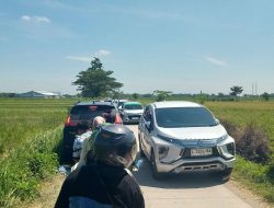 Jalur Tikus di Jombang Macet Parah Imbas Kepadatan Jalan Nasional