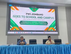 Asah Skill Literasi, Puluhan Siswa SMP di Jombang Ikuti Safari Edukasi Jurnalistik