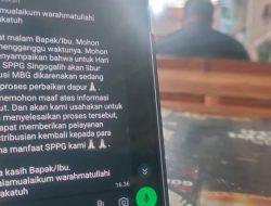Dua SPPG di Kecamatan Tarik Sidoarjo, Di Suspend Sementara BGN