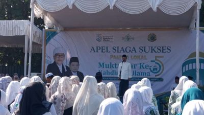 Apel dan Pengarahan Panitia Lokal Muktamar Ke 35 NU di Ponpes Tambakberas Jombang
