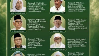 masyayikh dan ulama ahlul halli wal aqdi