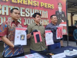 Satreskrim Polres Jombang Tangkap Pelaku Pemerasan Bermodus Love Scamming