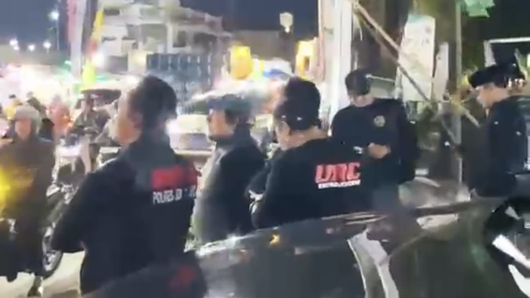 Patroli Satreskrim Polres Jombang di Area Muktamar
