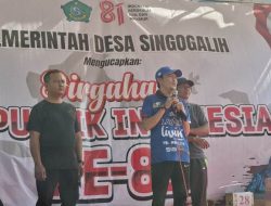 Jalan Sehat HUT ke-81 RI di Singogalih Meriah, Dedi Irwansah Beri Apresiasi