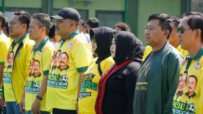 Zona 2 Madiun Raya Bahlil Mini Soccer Bergulir, Golkar dan PKB Awali Laga Persahabatan